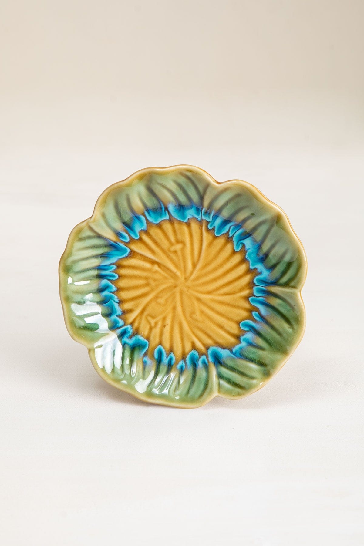 Hibiscus Ceramic Wall Plate (Small)