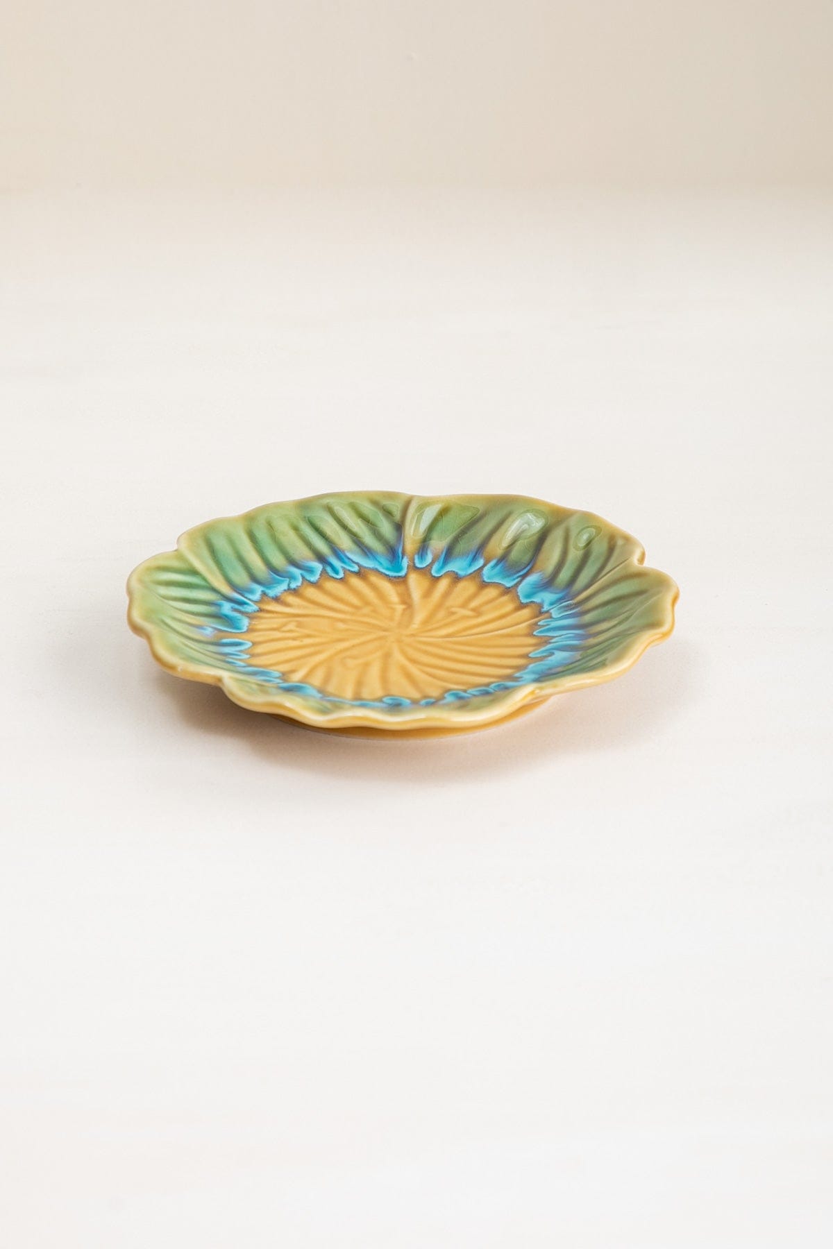 Hibiscus Ceramic Wall Plate (Small)