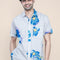 Himalayan Poppy Resort Shirt (Blue)