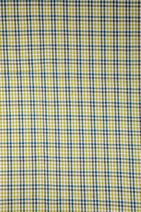 SWATCHES Houndstooth Solid Upholstery Fabric Swatch (Olive Green)