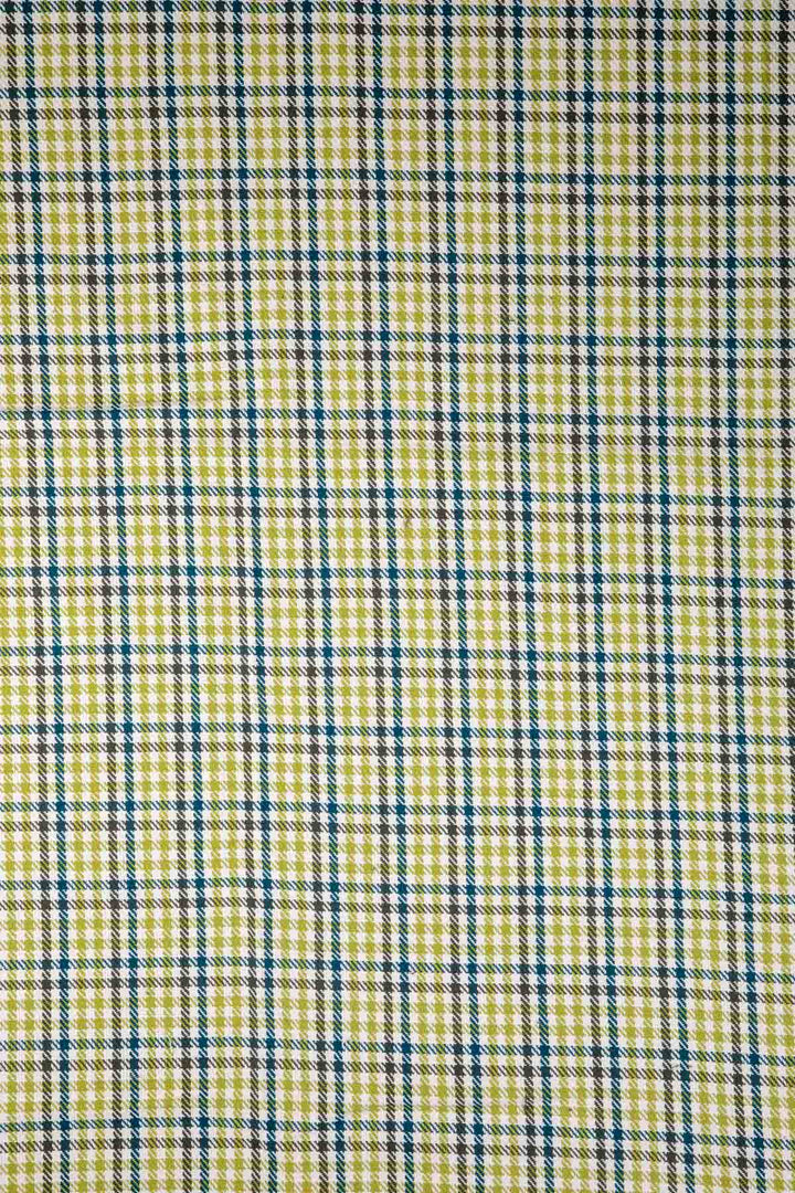 SWATCHES Houndstooth Solid Upholstery Fabric Swatch (Olive Green)