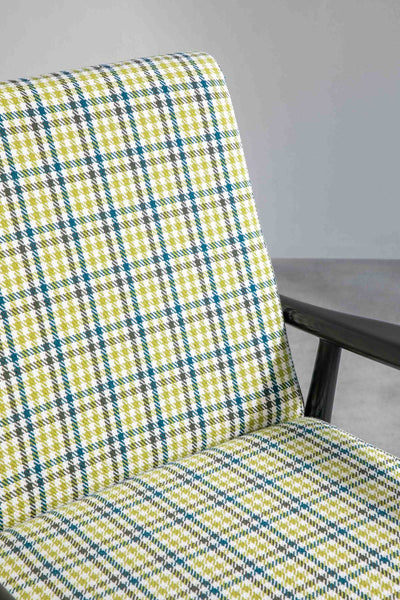 SOLID & TEXTURED UPHOLSTERY FABRICS Houndstooth Solid Upholstery Fabric (Olive Green)