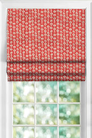 CURTAINS Huki Cotton Drapes And Blinds (Brick Red)