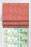 PRINT & PATTERN HEAVY FABRICS Huki Printed Heavy Fabric And Curtains (Brick Red)