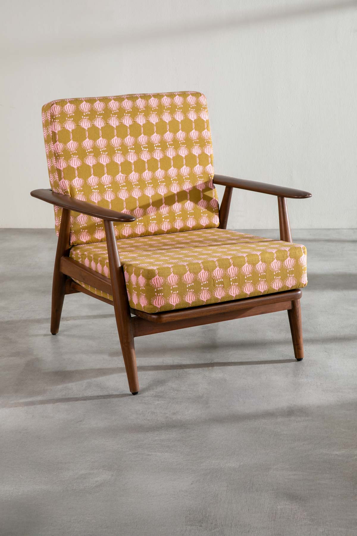Aphim Brown Haze Fabric