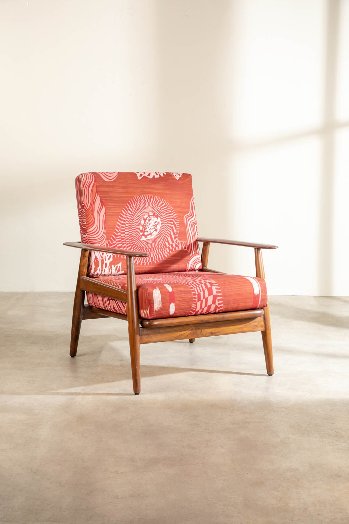 Earth Core Terra Red Fabric