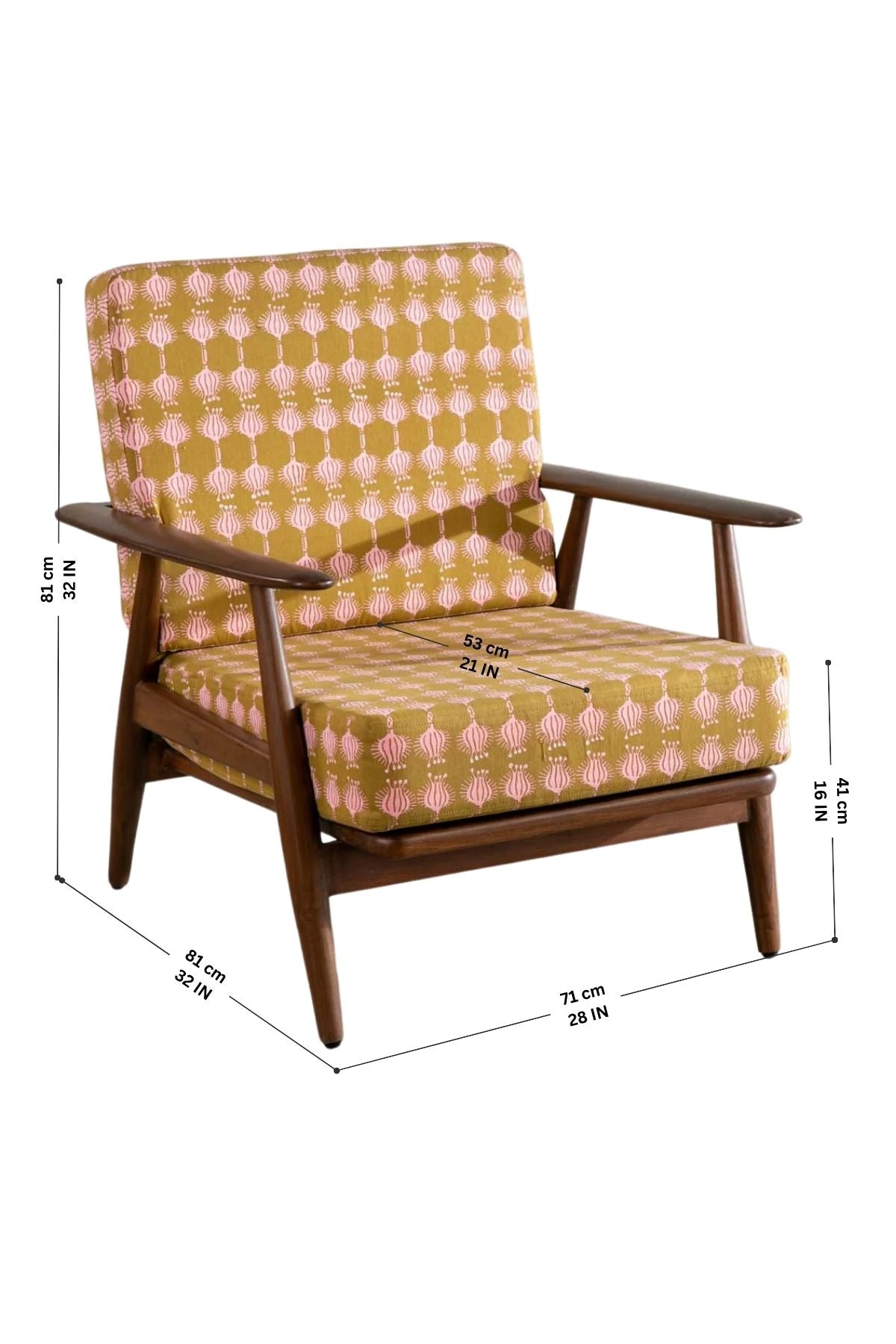 Aphim Brown Haze Fabric