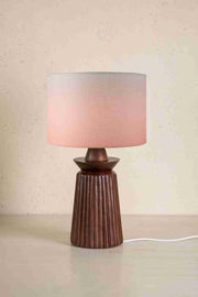 TABLE LAMPS Inti Wood Table Lamp