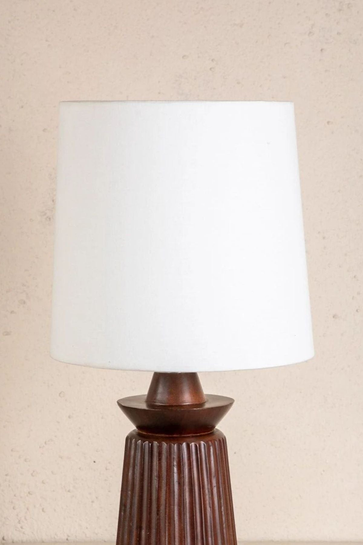 Solid Medium Taper Lampshade (Off White)