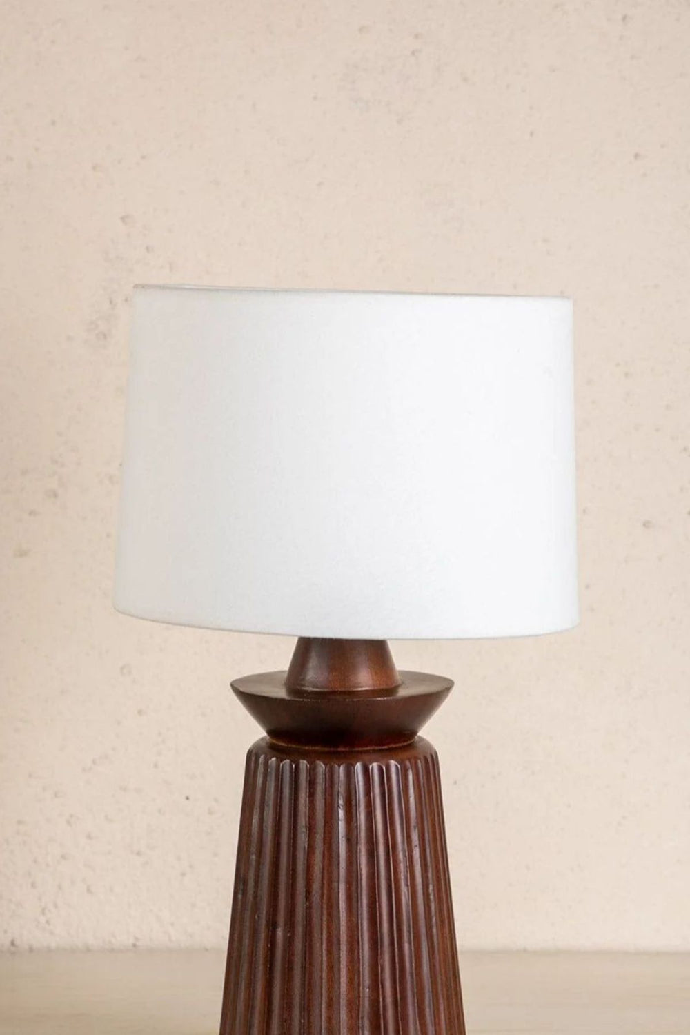 Solid Medium Drum Lampshade (Off White)