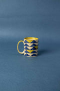MUGS & CUPS Jiddu Blue Ceramic Coffee Mug (Set Of 2)