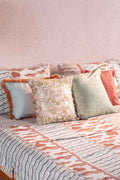 PRINT & PATTERN CUSHIONS Kabini   Soft Pink Cushion Cover (41 Cm X 41 Cm)