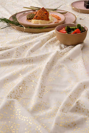 TABLE CLOTHS Kabini Stars Gold Table Cloth