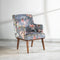 Kabo Accent Chair in Palmyrah Slate Grey Fabric