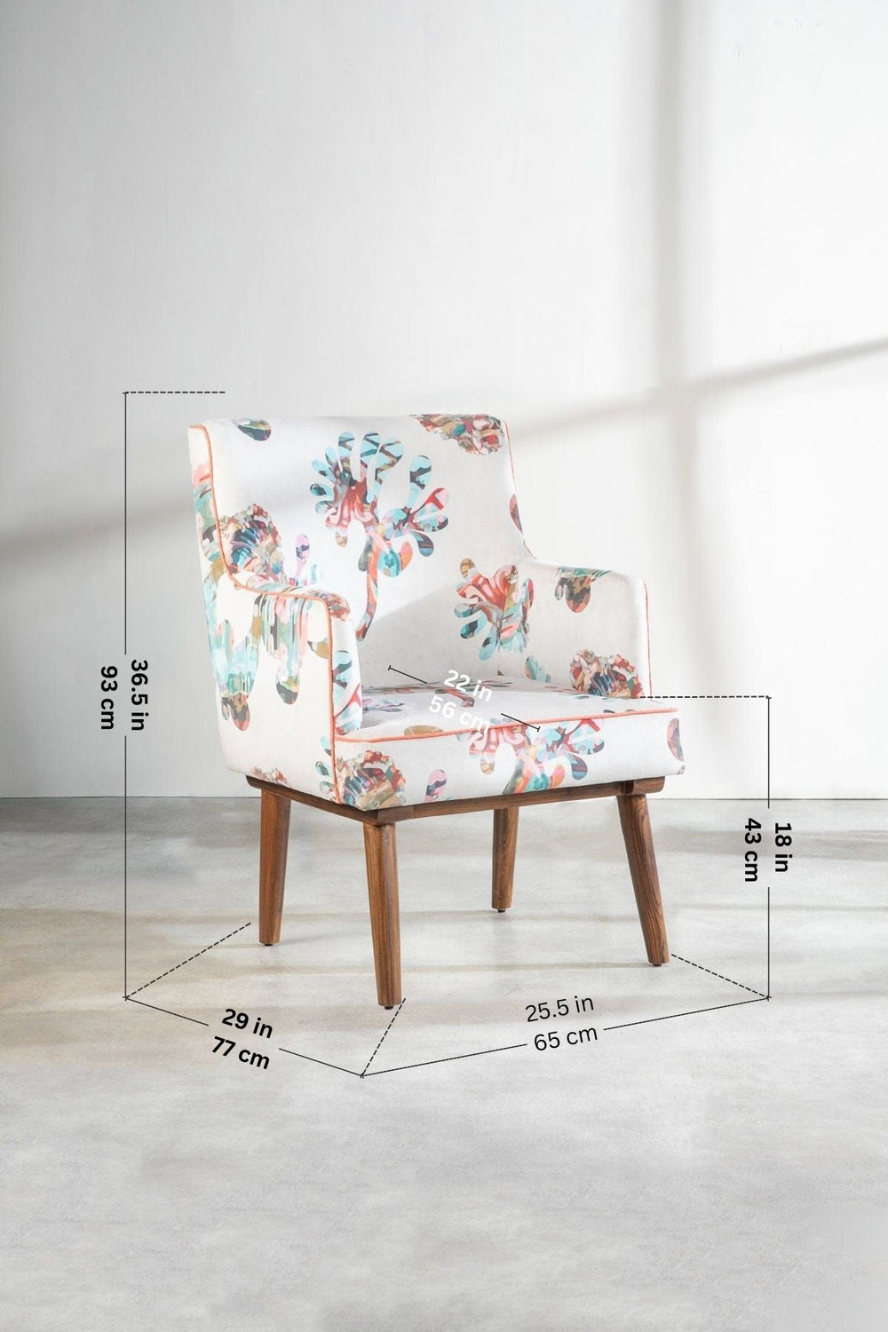 Kabo Teak Wood Armchair