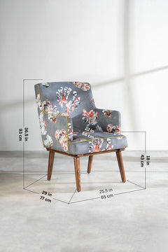 Kabo Teak Wood Armchair