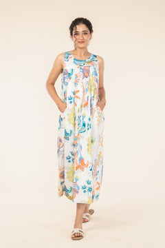 Kachnar Maxi Dress (Curious Peach)