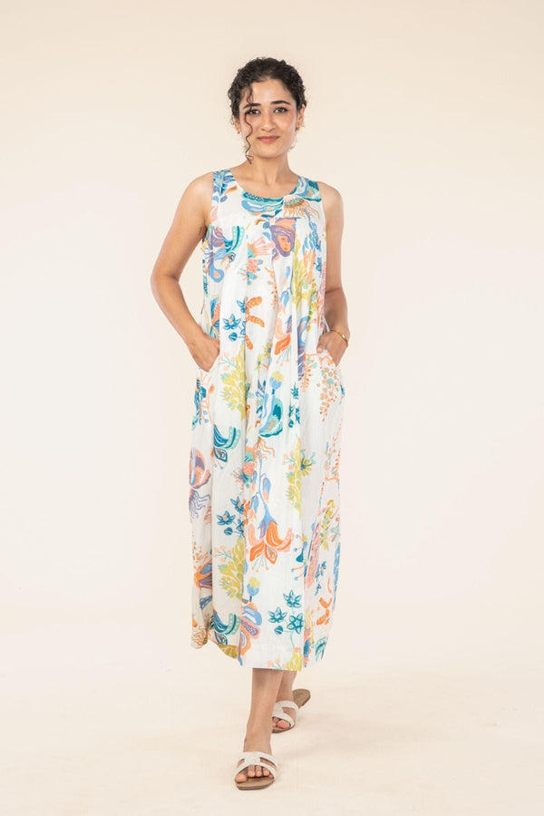 Kachnar Maxi Dress (Curious Peach)