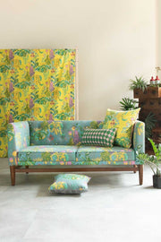 PRINT & PATTERN UPHOLSTERY FABRICS Kachnar Printed Upholstery Fabric (Green Fields)