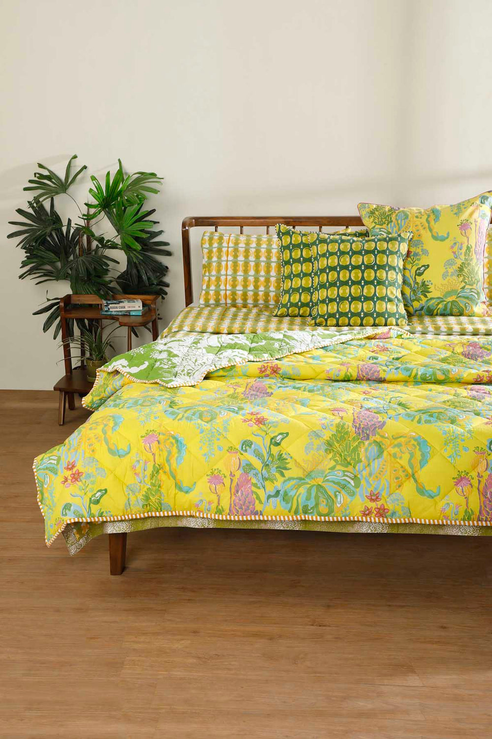 Kachnar Yellow Fields Quilt