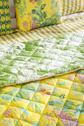 PRINT & PATTERN QUILTS Kachnar Yellow Fields Quilt