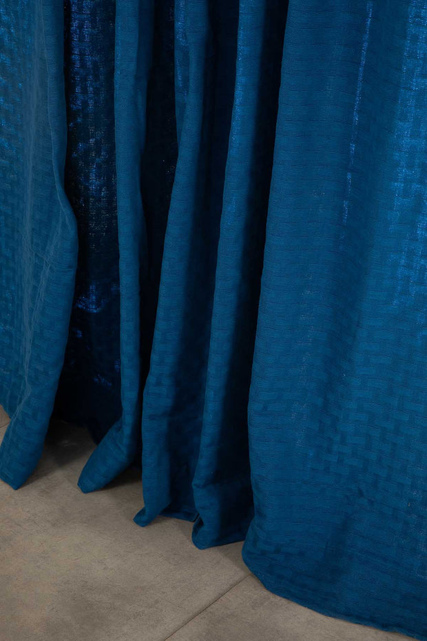 CURTAINS Kada Cotton Drapes And Blinds (Indigo)