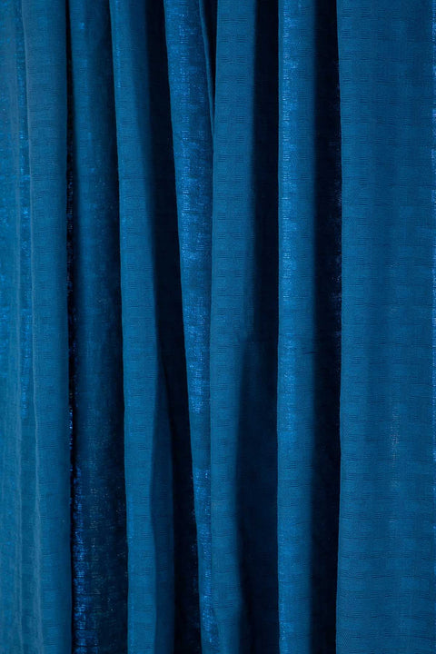 CURTAINS Kada Cotton Drapes And Blinds (Indigo)