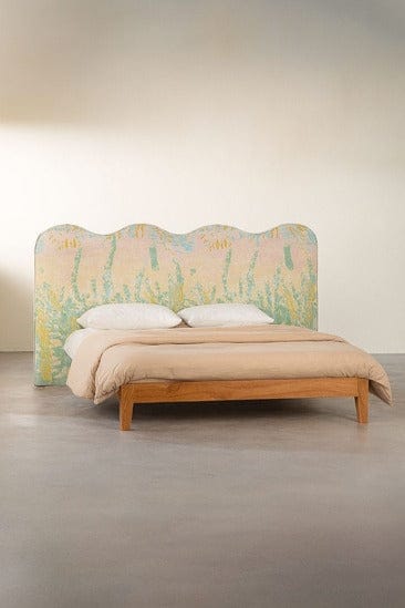 PRINT & PATTERN UPHOLSTERY FABRICS Kagal Dawn Yellow Printed Upholstery Fabric
