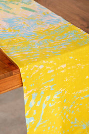 TABLE RUNNERS Kagal Dawn Yellow Table Runner