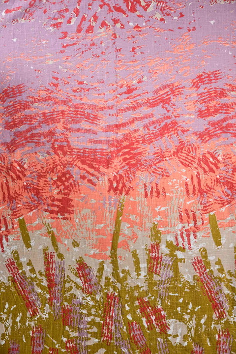 PRINT & PATTERN HEAVY FABRICS Kagal Printed Heavy Fabric And Curtains (Lavender Dusk)