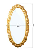 MIRRORS Kamala Metal Wall Mirror