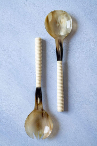 SERVING CUTLERY Kanger Horn Serving Spoon