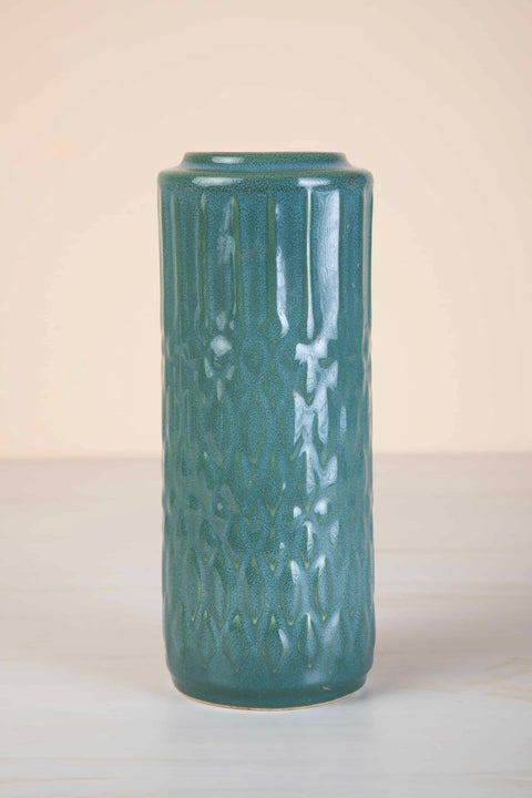 FLOWER VASES Karah Ceramic Vase (Jade Blue)