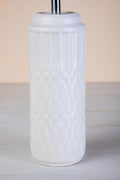 TABLE LAMPS Karah Ceramic Table Lamp (Matt White)
