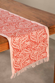 TABLE RUNNERS Karee Coral Red Table Runner