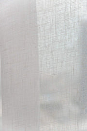 SOLID & TEXTURED SHEER FABRICS Kendal Sheer Fabric And Curtains (White)