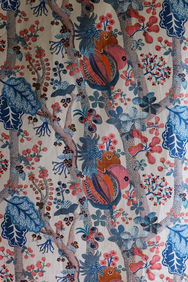 PRINT & PATTERN HEAVY FABRICS Keora Printed Heavy Fabric And Curtains (Multi-Colored)