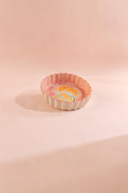 BAKING DISHES Keora  Soft Pink Quiche Dish