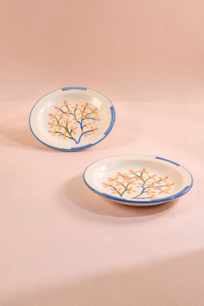 SNACK PLATES Keora Ceramic Tapas Plate (Set of 2)