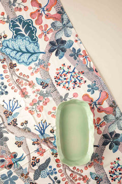 Keora Printed Upholstery Fabric (Blush Pink)