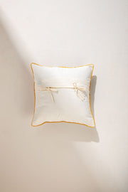 PRINT & PATTERN CUSHIONS Keora Stripers Honey Bloom Cushion Cover (46 Cm X 46 Cm)