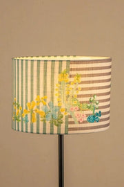 LAMPSHADES Keora Stripes Large Drum Lampshade (Honey Bloom)