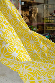 CURTAINS Kiwach Yellow Window Curtain In Sheer Fabric