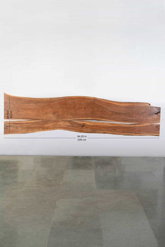 BEDS Kobe Double Live Edge Headboard And Bed