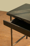 STUDY TABLES Kobe Charcoal Study Table (Acacia Wood)