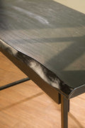 STUDY TABLES Kobe Charcoal Study Table (Acacia Wood)