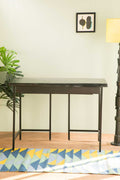 STUDY TABLES Kobe Charcoal Study Table (Acacia Wood)