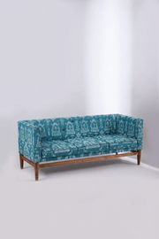 PRINT & PATTERN UPHOLSTERY FABRICS Koda Grama Printed Upholstery Fabric (Dark Teal)