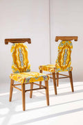 DINING CHAIRS Kovil Teak Wood Upholstered Dining Chair