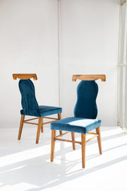 DINING CHAIRS Kovil Teak Wood Upholstered Dining Chair